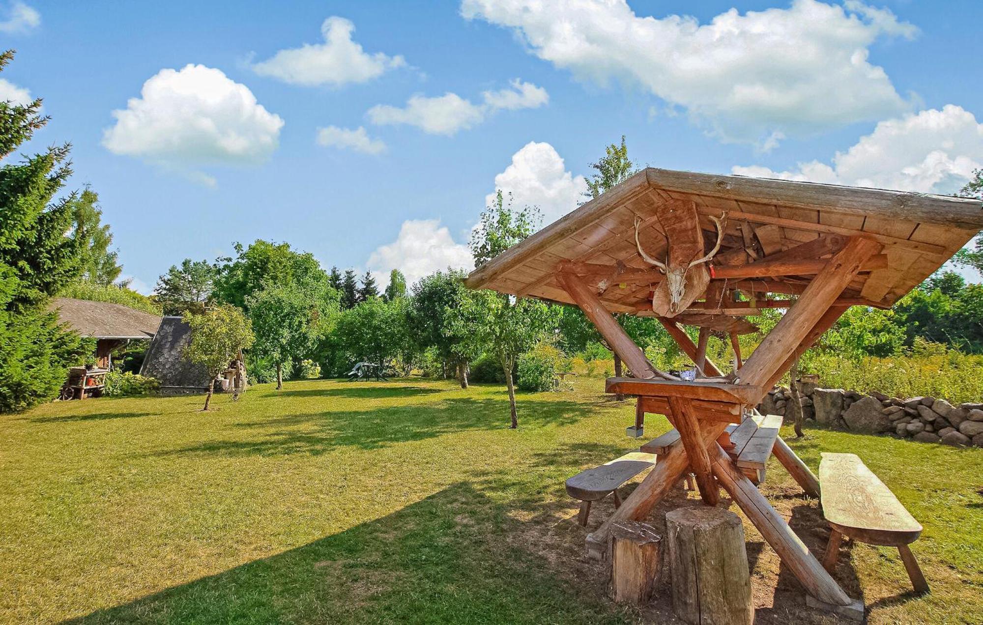 Ferienwohnung Mirow Roggentin Roggentin  Dış mekan fotoğraf
